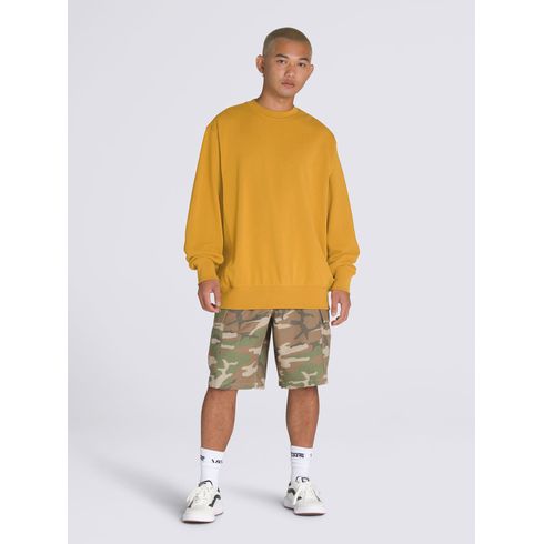 POLERON HOMBRE PREMIUM CREW AMARILLO VANS