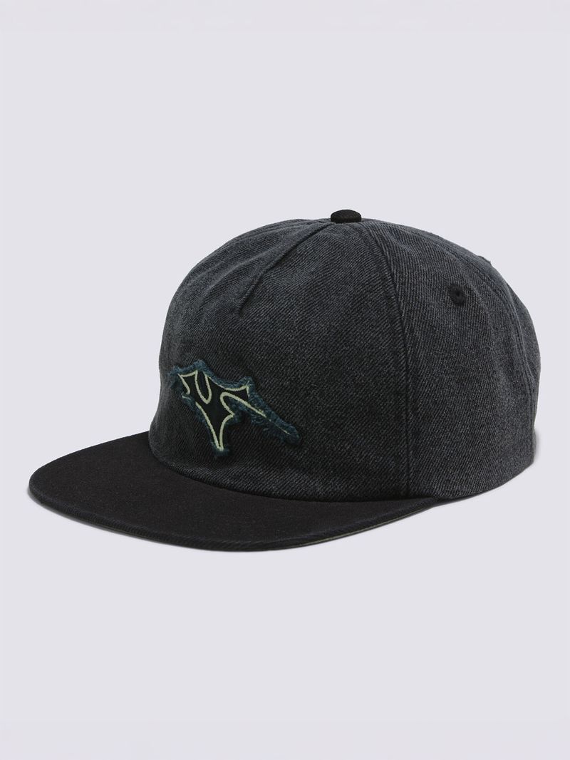 JOCKEY-UNISEX-SKATE-V-THORN-UNSTRU-NEGRO-VANS