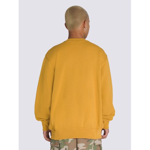 POLERON HOMBRE PREMIUM CREW AMARILLO VANS