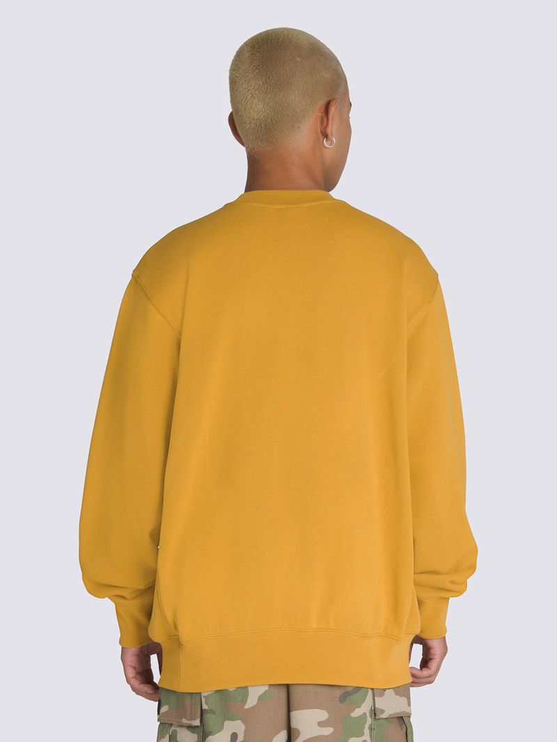 POLERON-HOMBRE-PREMIUM-CREW-AMARILLO-VANS