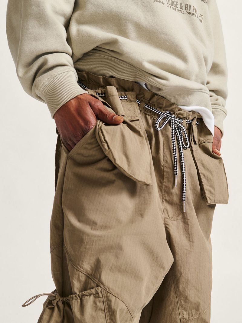 PANTALON-HOMBRE-LX-CANOPY-PARACHUTE--CAFE-VANS