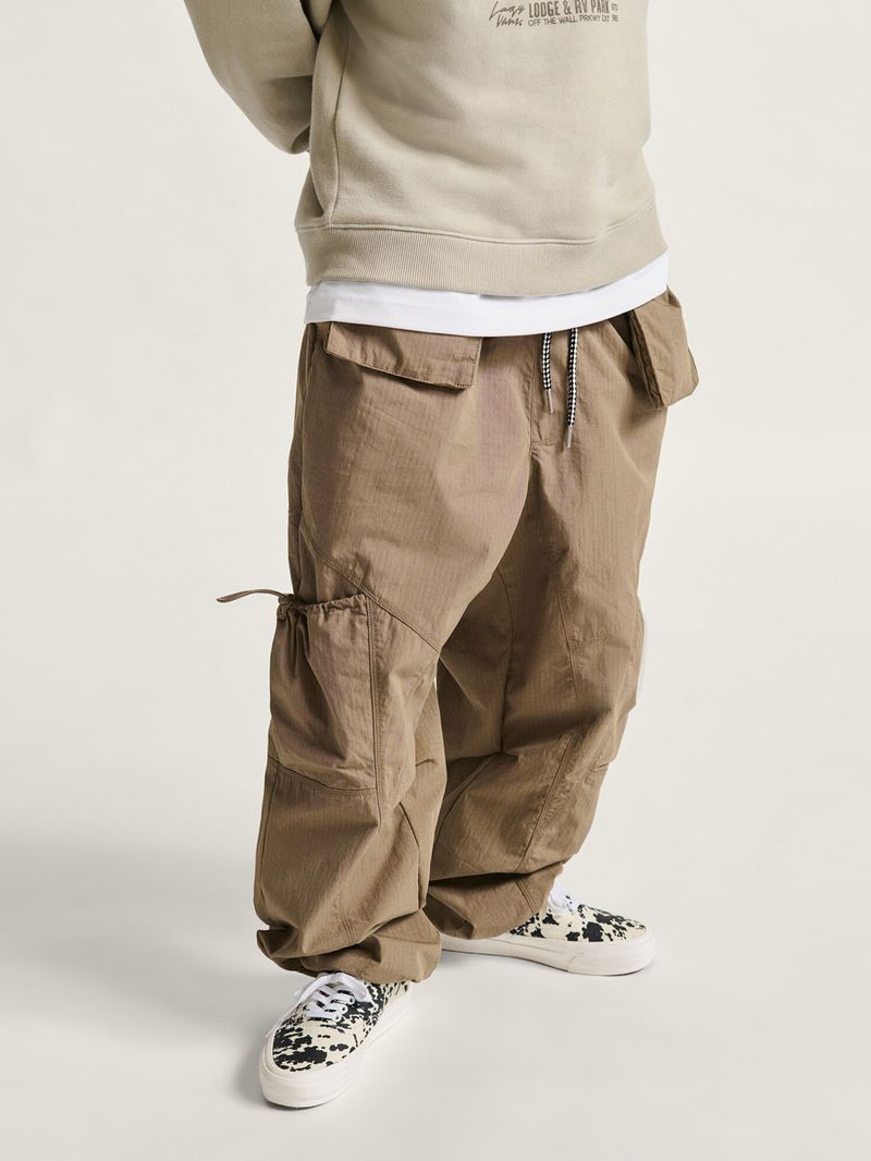 PANTALON-HOMBRE-LX-CANOPY-PARACHUTE--CAFE-VANS