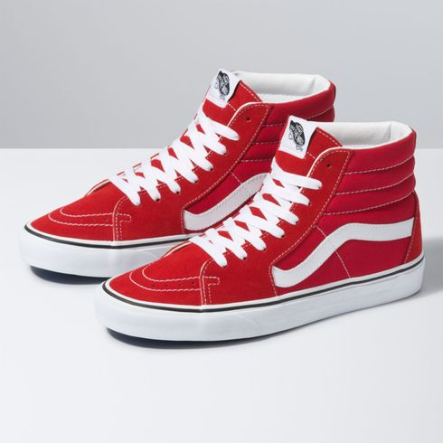 Zapatillas Sk8-Hi Racing Red/True White