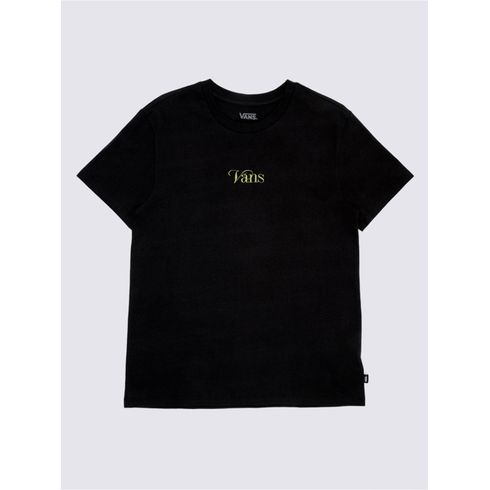 Polera Manga Corta Mujer Harmony Zone Ss Bff Negro Vans
