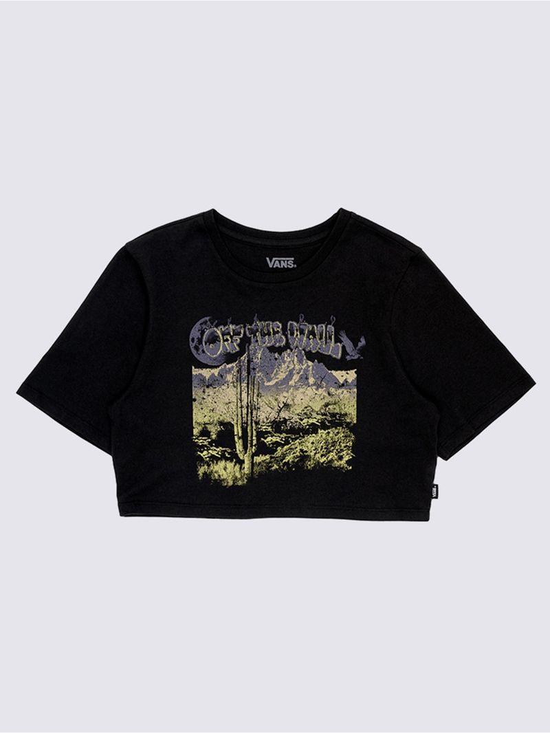 Polera-Manga-Corta-Mujer-Desert-Storm-Negro-Vans