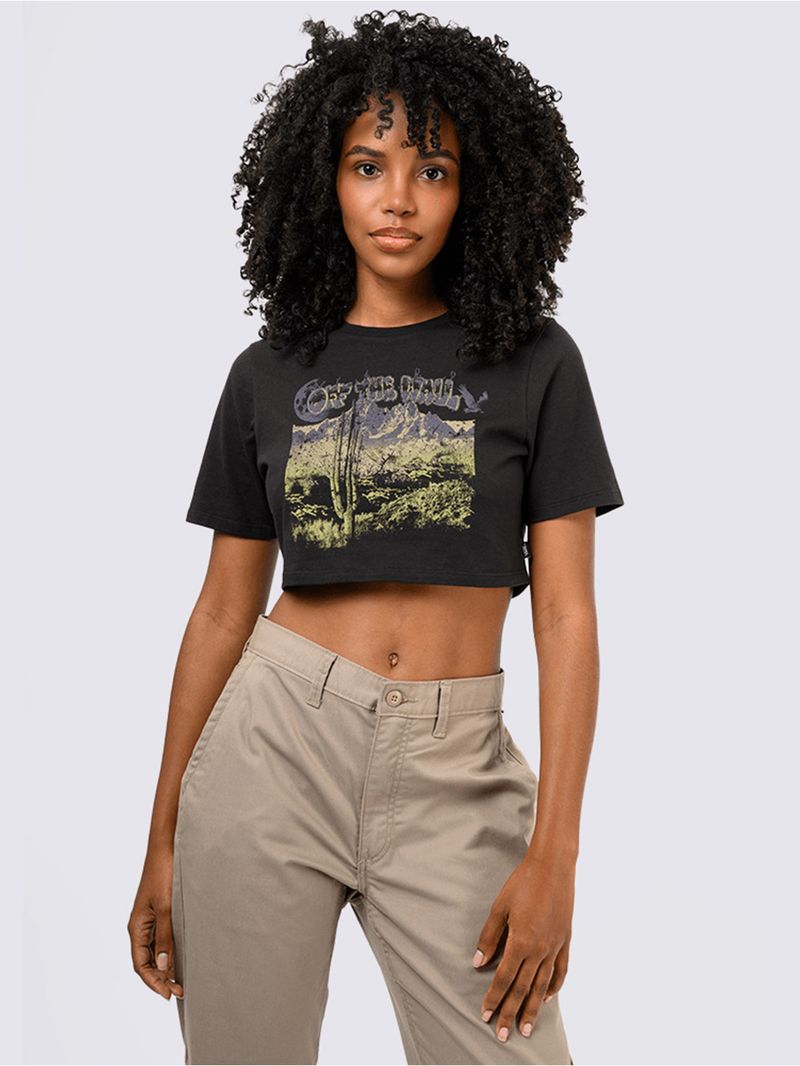 Polera-Manga-Corta-Mujer-Desert-Storm-Negro-Vans