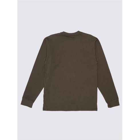 Polera Manga Larga Hombre Nature Thoughts Ls Café Oscuro Vans