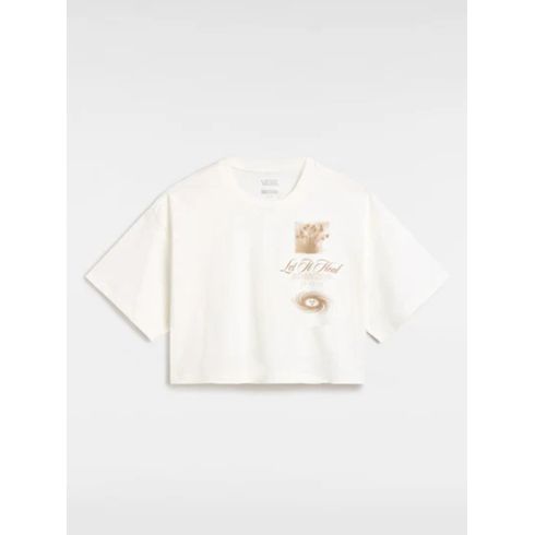 Polera Manga Corta Mujer Healing Ss Relax Cro Blanco Vans