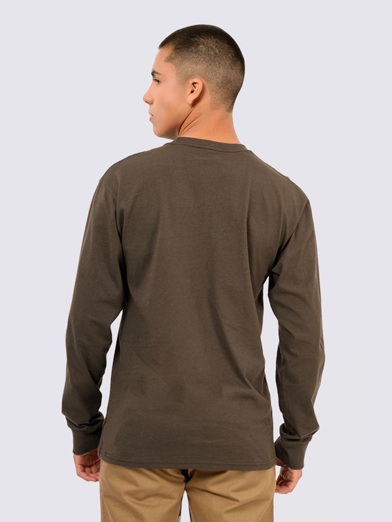 Polera-Manga-Larga-Hombre-Nature-Thoughts-Ls-Cafe-Oscuro-Vans