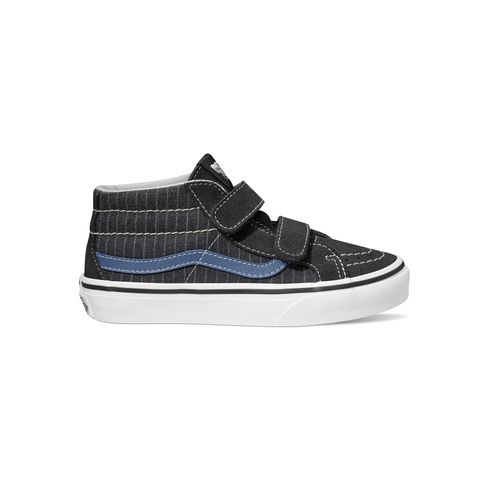 Zapatilla Con Caña Casual Nino Sk8-Mid Reissue V Gris Oscuro Vans