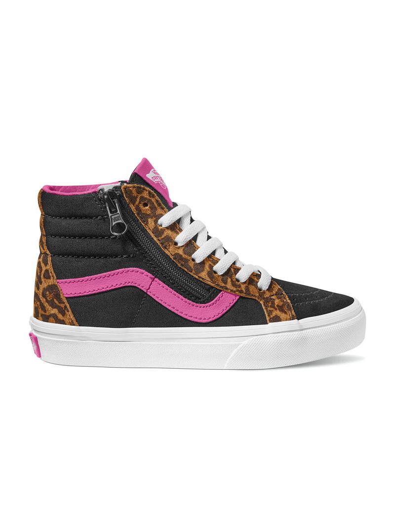 ZAPATILLA C/CANA NINO SK8-HI REISSUE SIDE NEGRO VANS