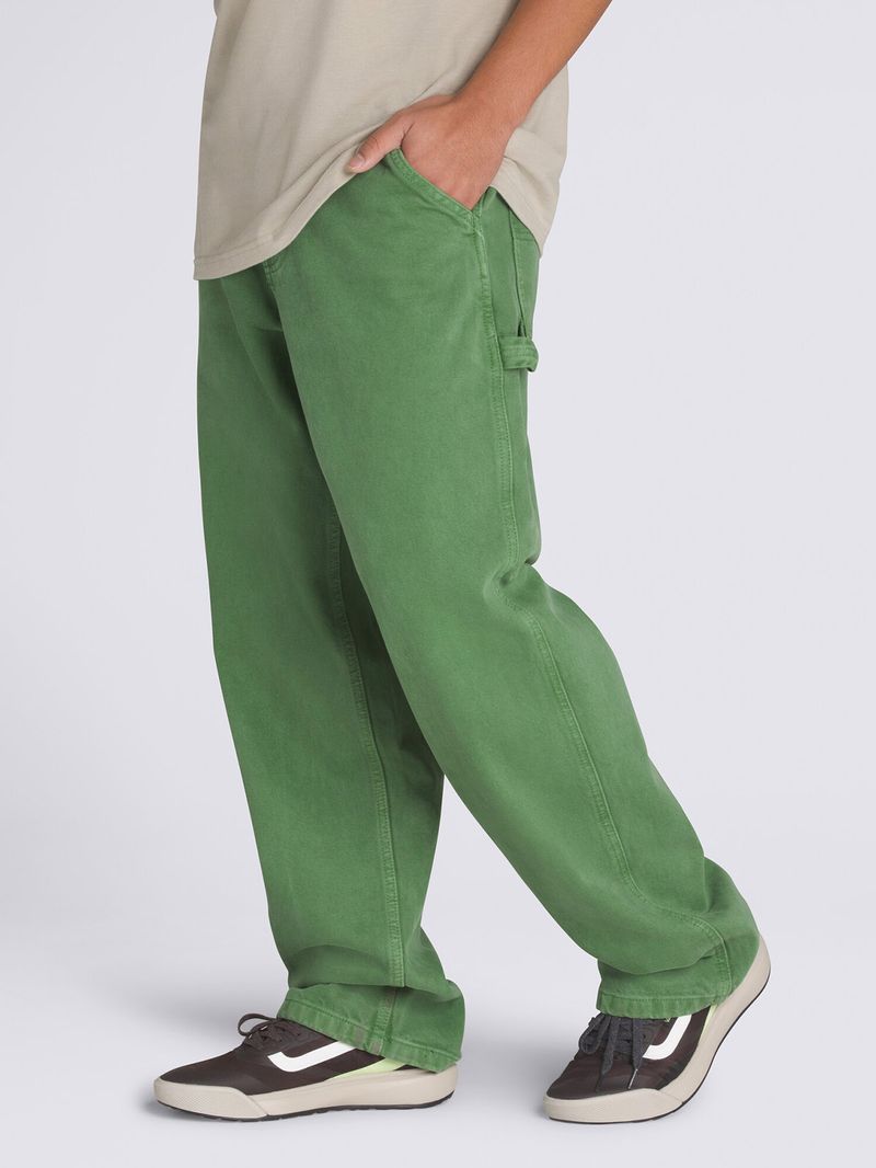 PANTALON-HOMBRE-DRILL-CHORE-CARPENTE-VERDE-VANS