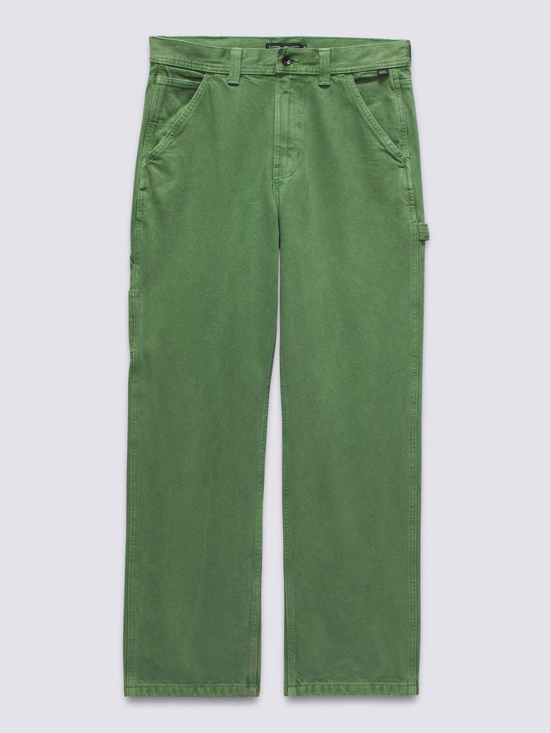 PANTALON-HOMBRE-DRILL-CHORE-CARPENTE-VERDE-VANS