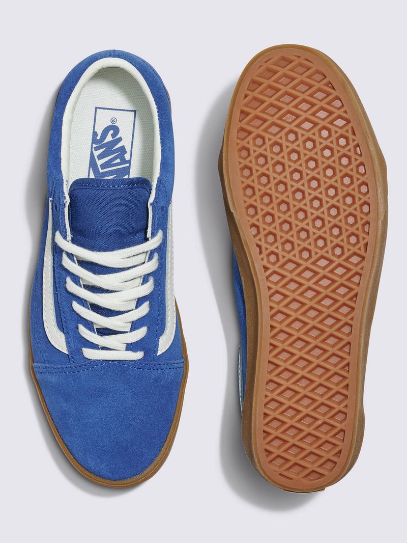 Zapatilla-Casual-Unisex-Old-Skool-Lowpro-Azul-Vans