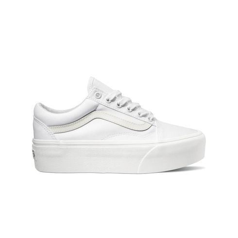 Zapatilla Mujer Old Skool Stackform Blanco Vans