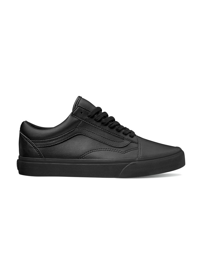 Zapatilla-Cuero-Unisex-Old-Skool-Negro-Vans