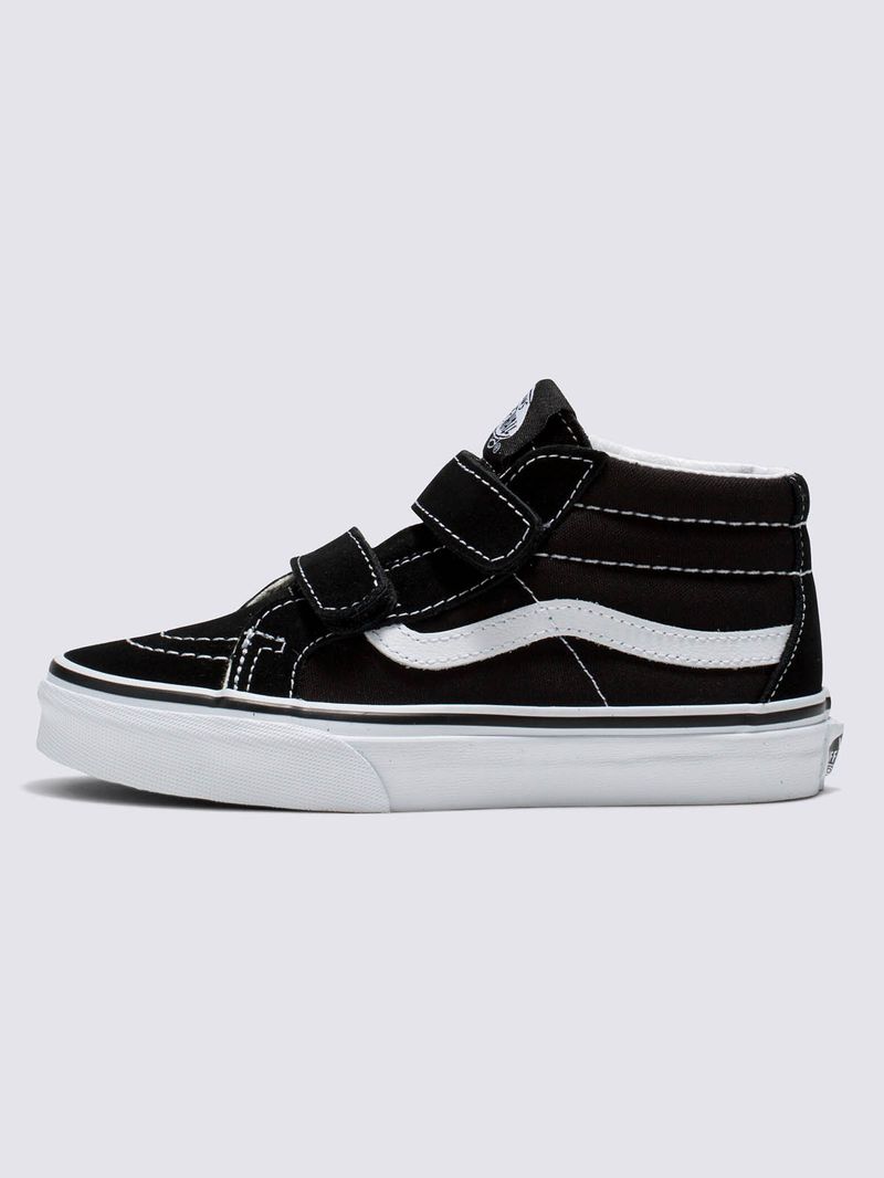 Zapatillas UY SK8-Mid Reissue V (5-12 Años) Black/True White