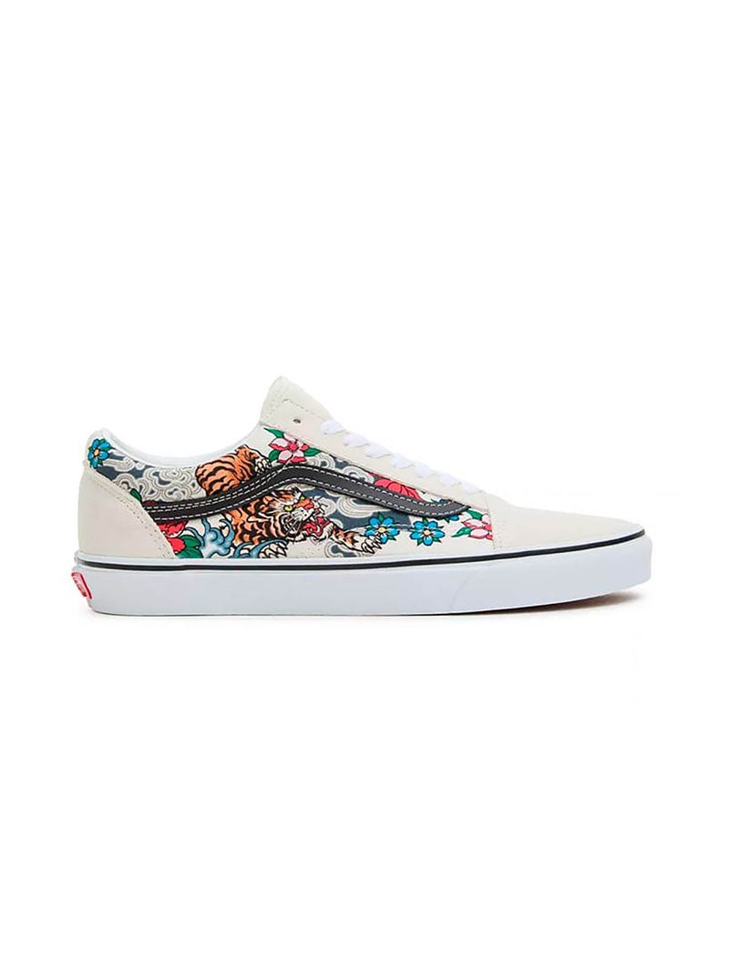 Zapatilla-Urbana-Unisex-Old-Skool-Blanco-Vans