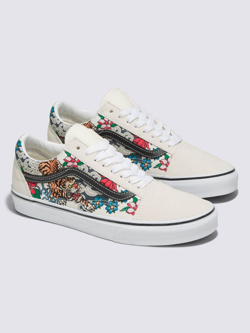 Zapatilla-Urbana-Unisex-Old-Skool-Blanco-Vans