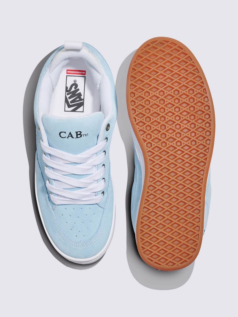 ZAPATILLA C/CANA UNISEX SKATE CAB 4 CELESTE VANS