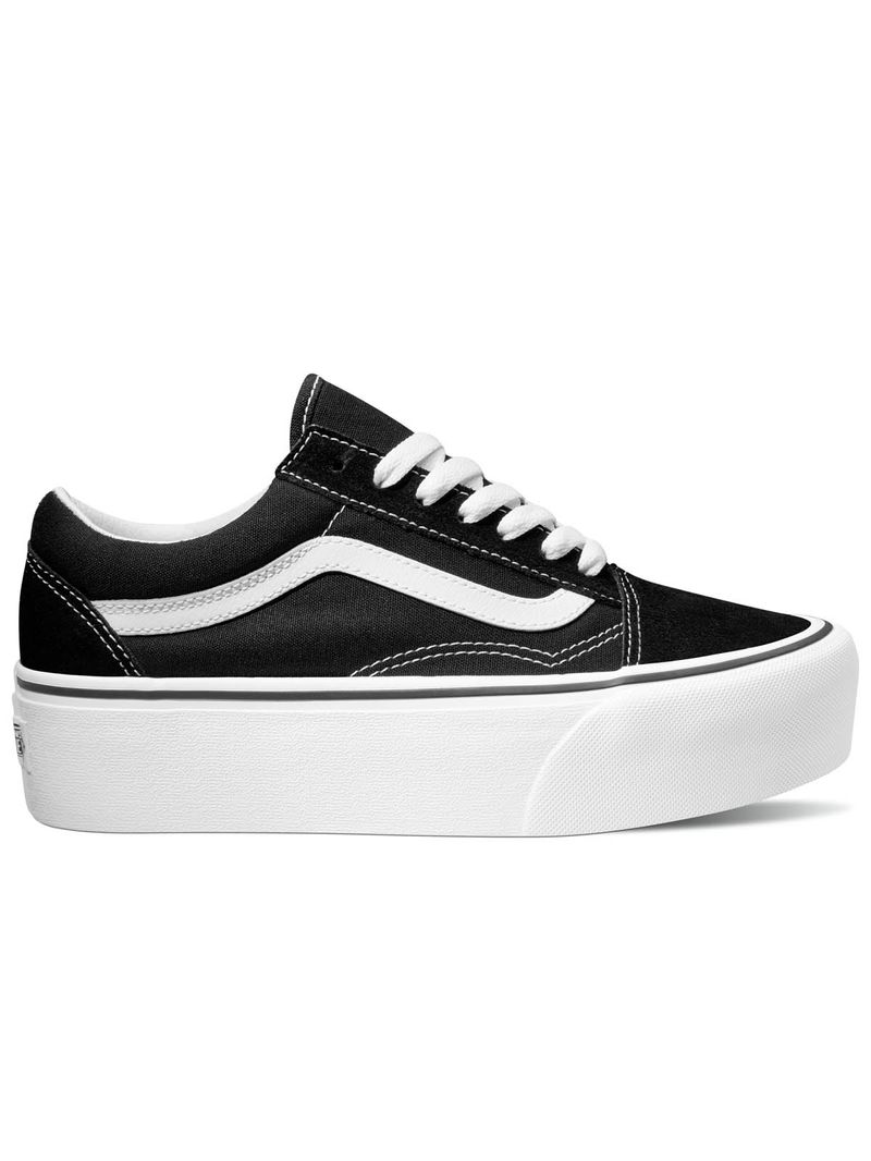 Zapatillas-UA-Old-Skool-Stackform-Suede-Canvas-Black-True-White