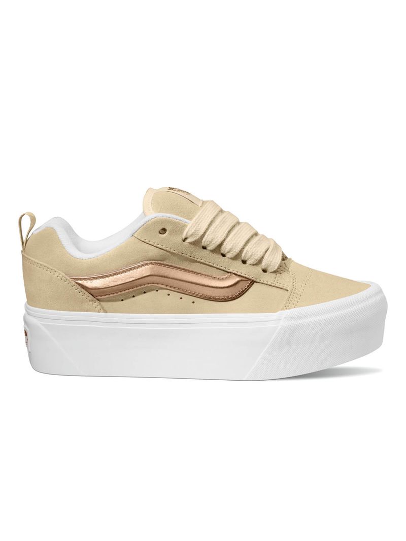 Zapatilla-Casual-Mujer-Knu-Stack-Crema-Vans