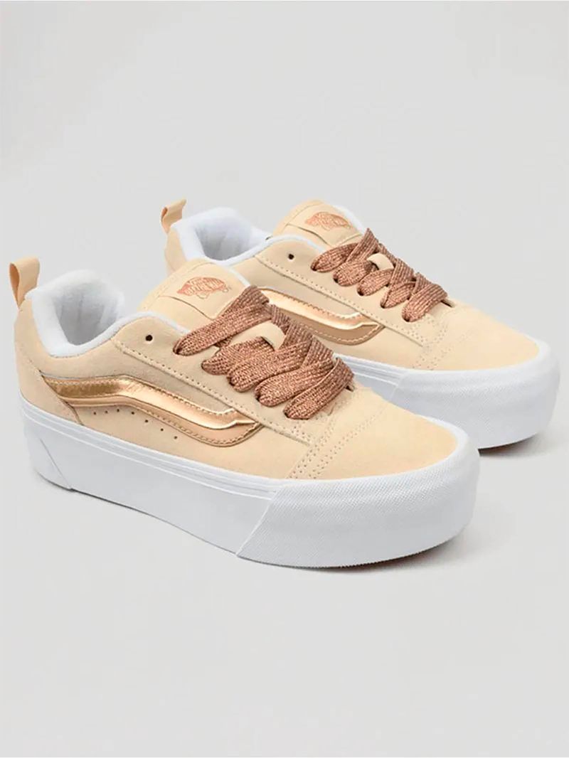 Zapatilla-Casual-Mujer-Knu-Stack-Crema-Vans