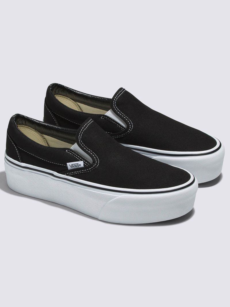 Zapatillas-UA-Classic-Slip-On-Stackform-Canvas-Black-True-White