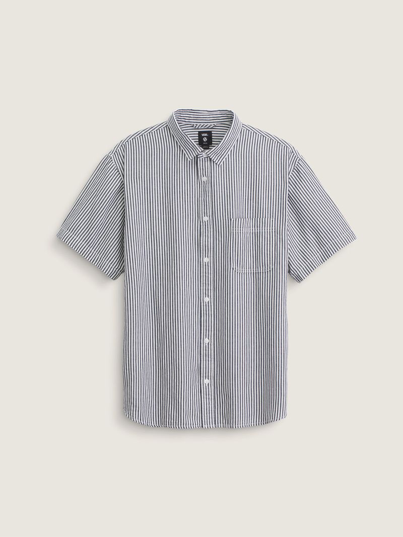 CAMISA-M-C-HOMBRE-LAWSON-STRIPE-SS-WOV-GRIS-VANS