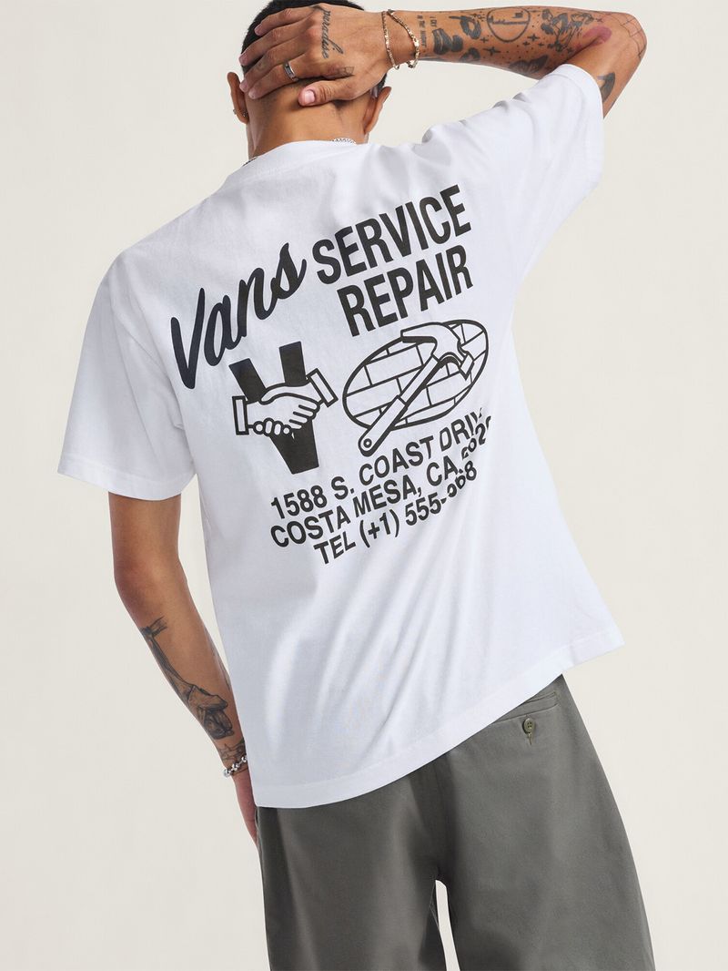 POLERA-M-C-HOMBRE-SERVICE-REPAIR-SS-BLANCO-VANS