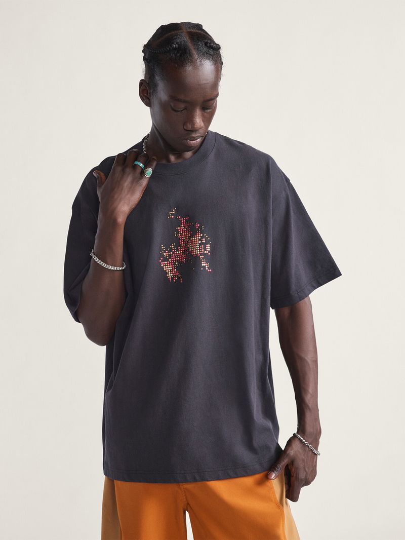 POLERA-M-C-HOMBRE-SKATE-FLAME-SS-TEE-NEGRO-VANS