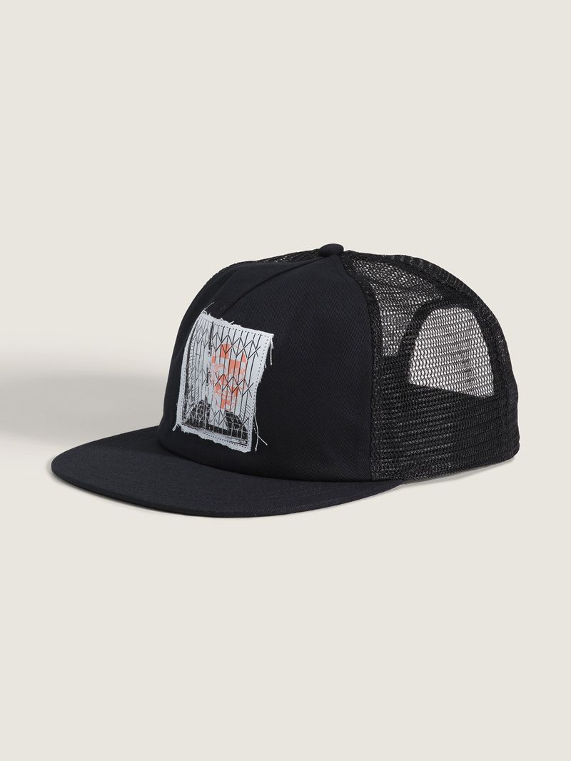 JOCKEY-UNISEX-AMANDO-TRUCKER-NEGRO-VANS