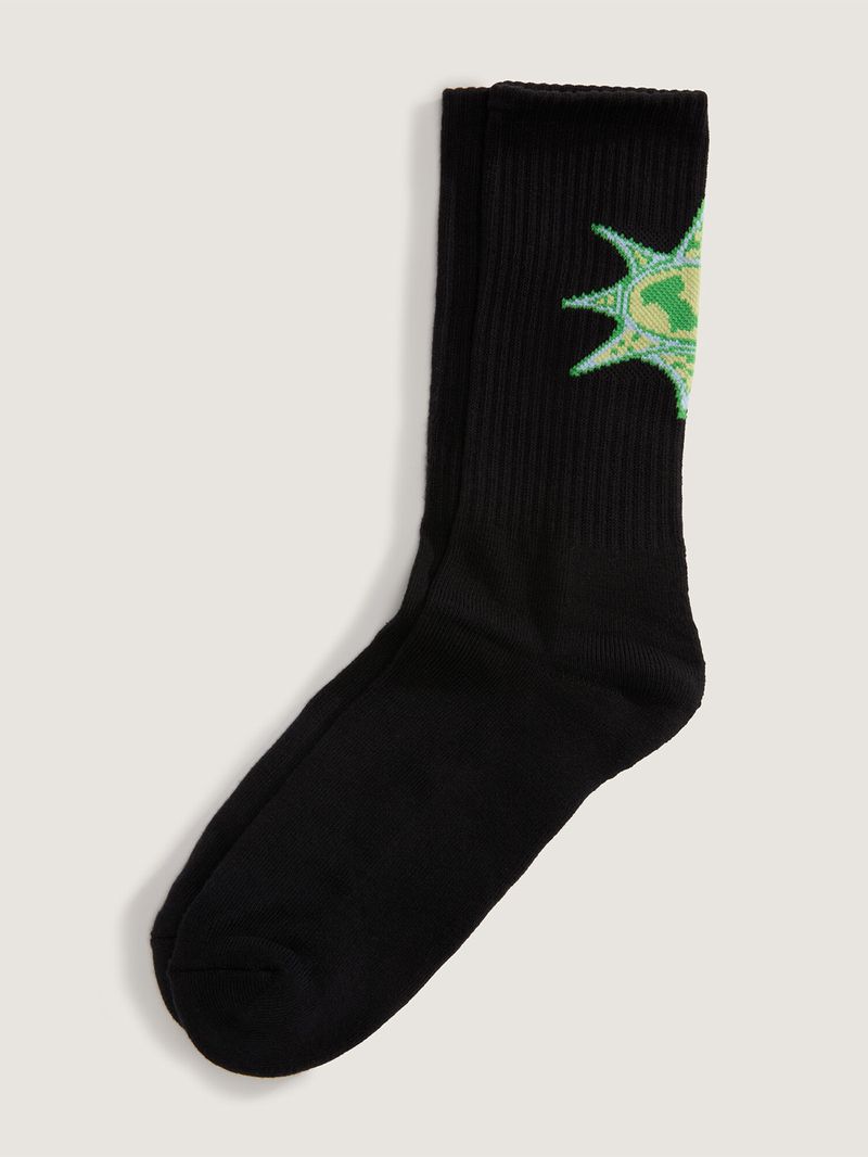 CALCETIN-UNISEX-STOWERS-CREW-NEGRO-VANS