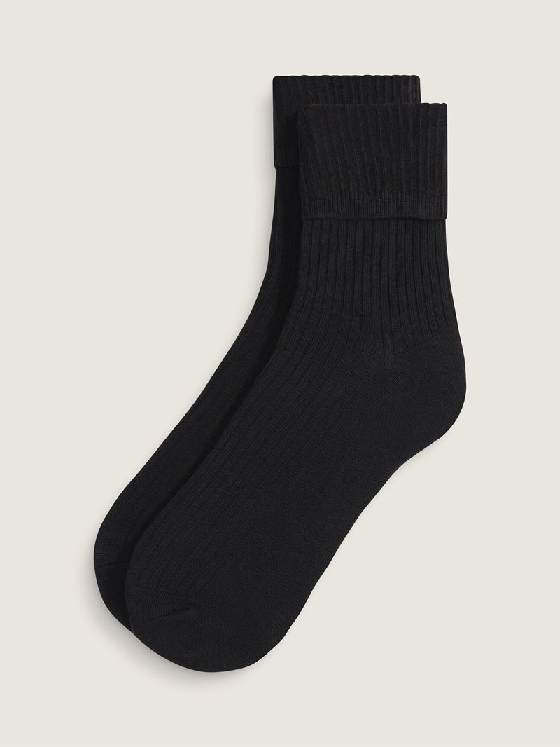 CALCETIN-UNISEX-CUFF-IT-CREW-NEGRO-VANS