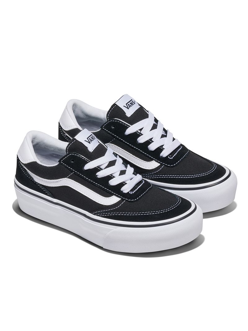 Zapatilla C/Cana Mujer Brooklyn Ls Platform Negro Vans
