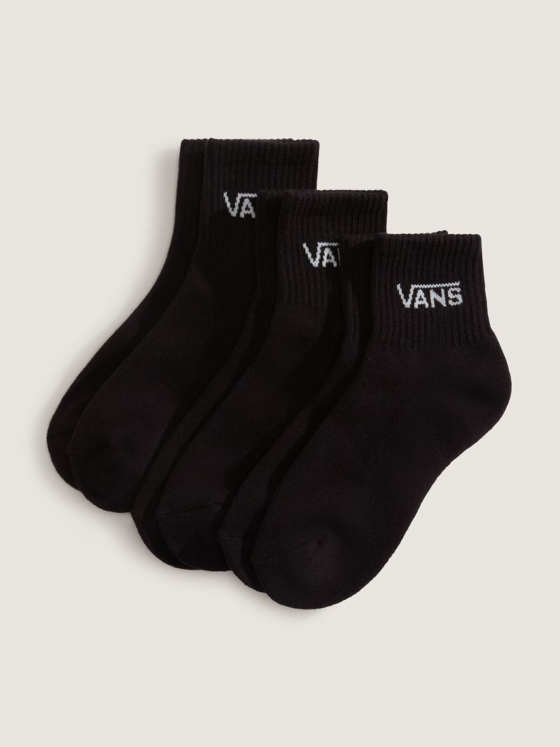 CALCETIN-NINO-CLASSIC-HALF-CREW-NEGRO-VANS