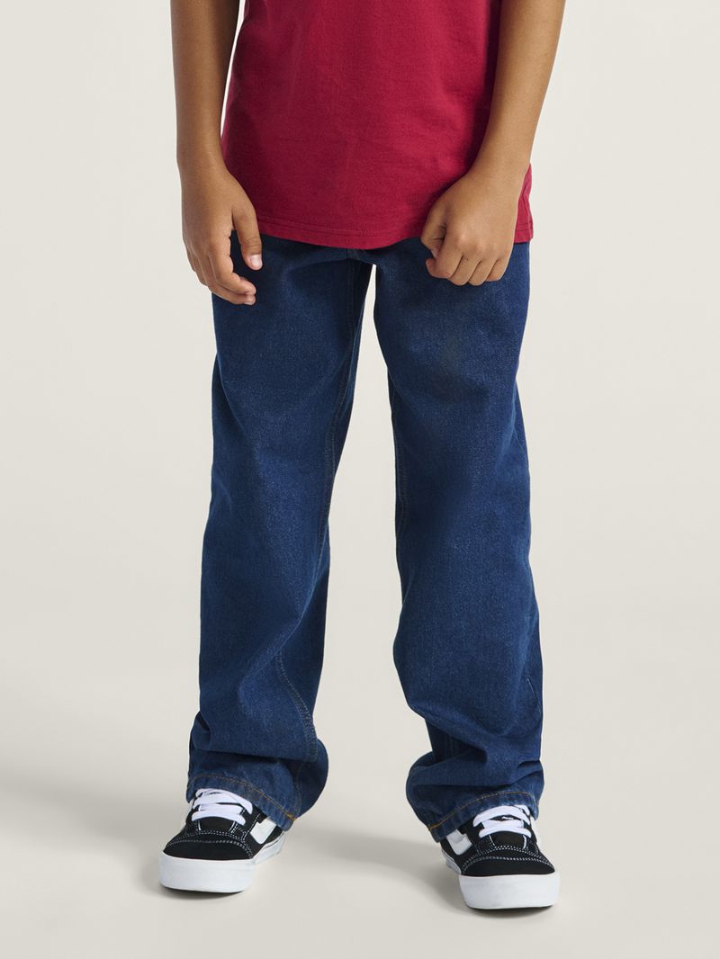 PANTALON-NINO-CHECK-5-LOOSE-DENIM--AZUL-VANS