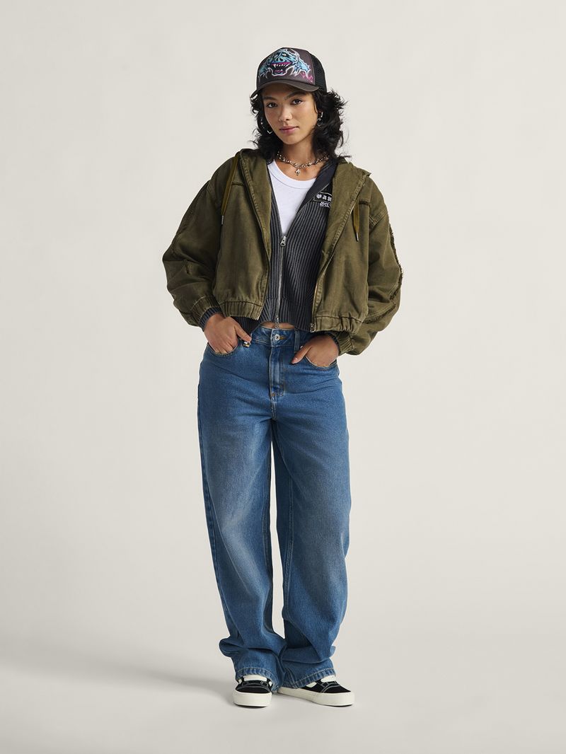 CHAQUETA-MUJER-ESSEX-HOODED-JACKET-CAFE-VANS