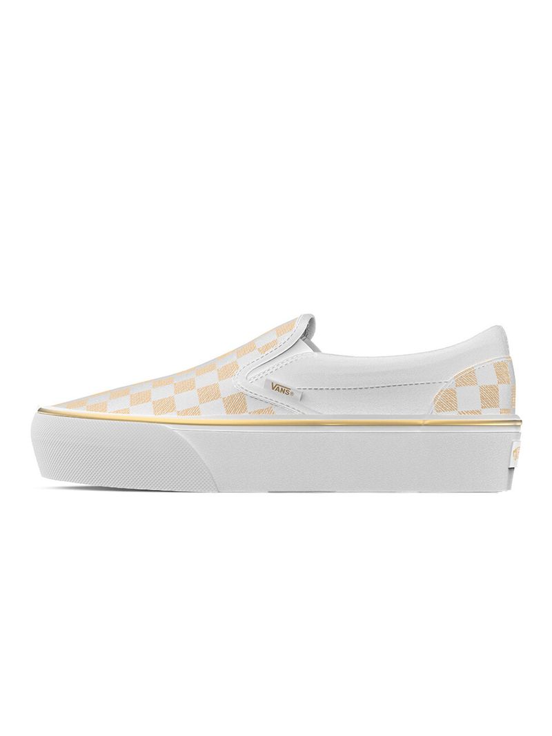 ZAPATILLA MUJER Classic Slip-On Plat AMARILLO VANS