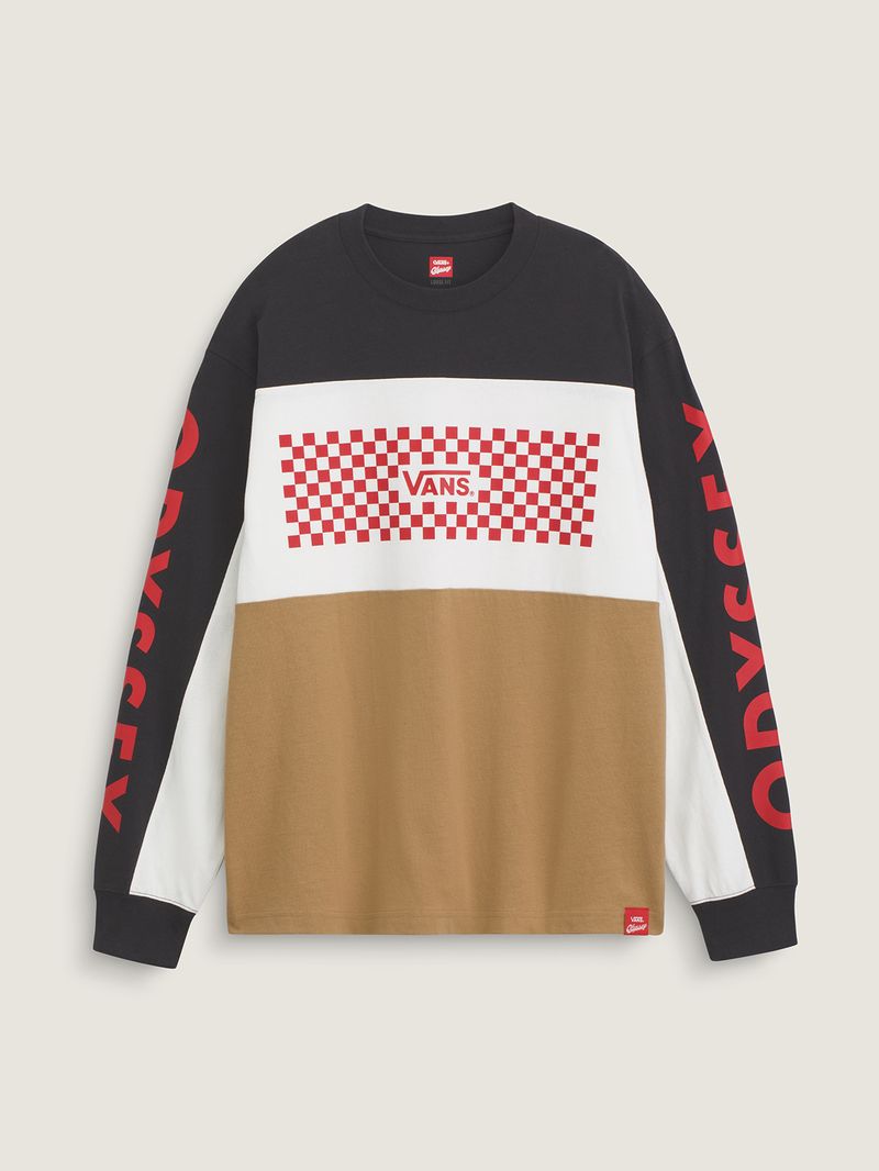 Poleron Hombre Odyssey Jersey Negro Vans