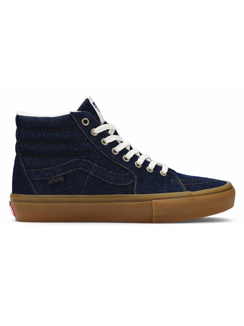 Zapatilla C/Caña Hombre Skate Sk8-Hi Azul Vans