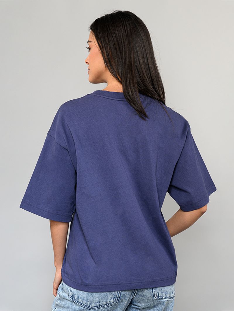 Polera M/C Hombre Skate Blurred Camo Azul Vans