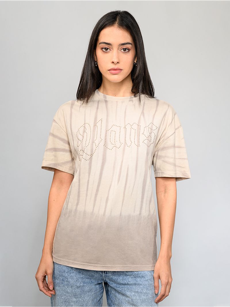 Polera M/C Mujer Headliner Os Gris Vans