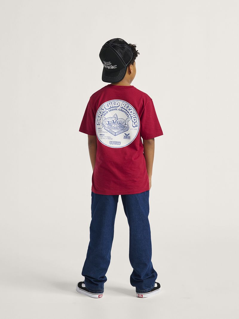 Pantalon Niño Check-5 Loose Denim  Azul Vans