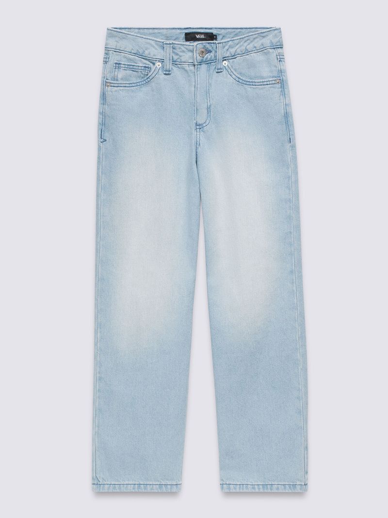 Pantalon Niña Sirelle Puddle Pants Celeste Vans