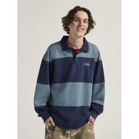 Poleron Hombre Bowman Rugby Negro Vans