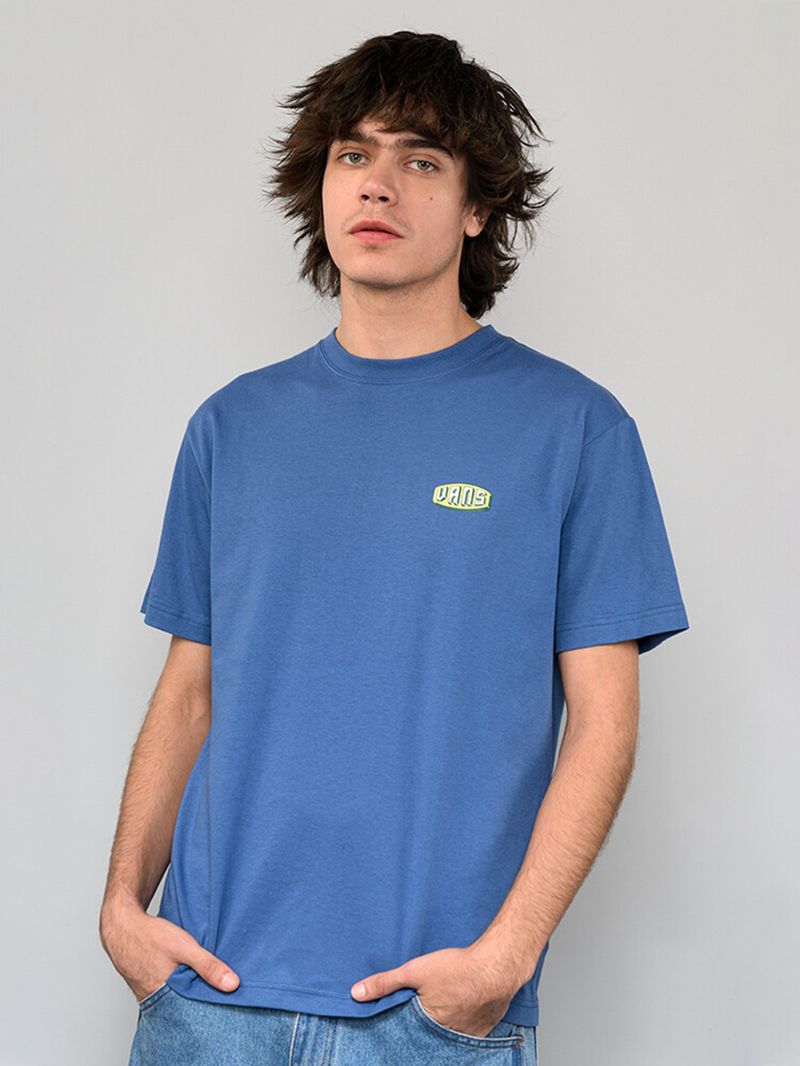 Polera M/C Hombre Raised Up Azul Vans
