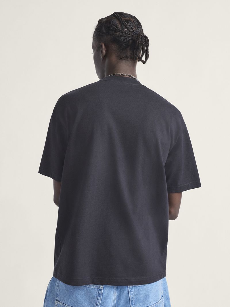 Polera-M-C-Hombre-3D-Retroval-Negro-Vans