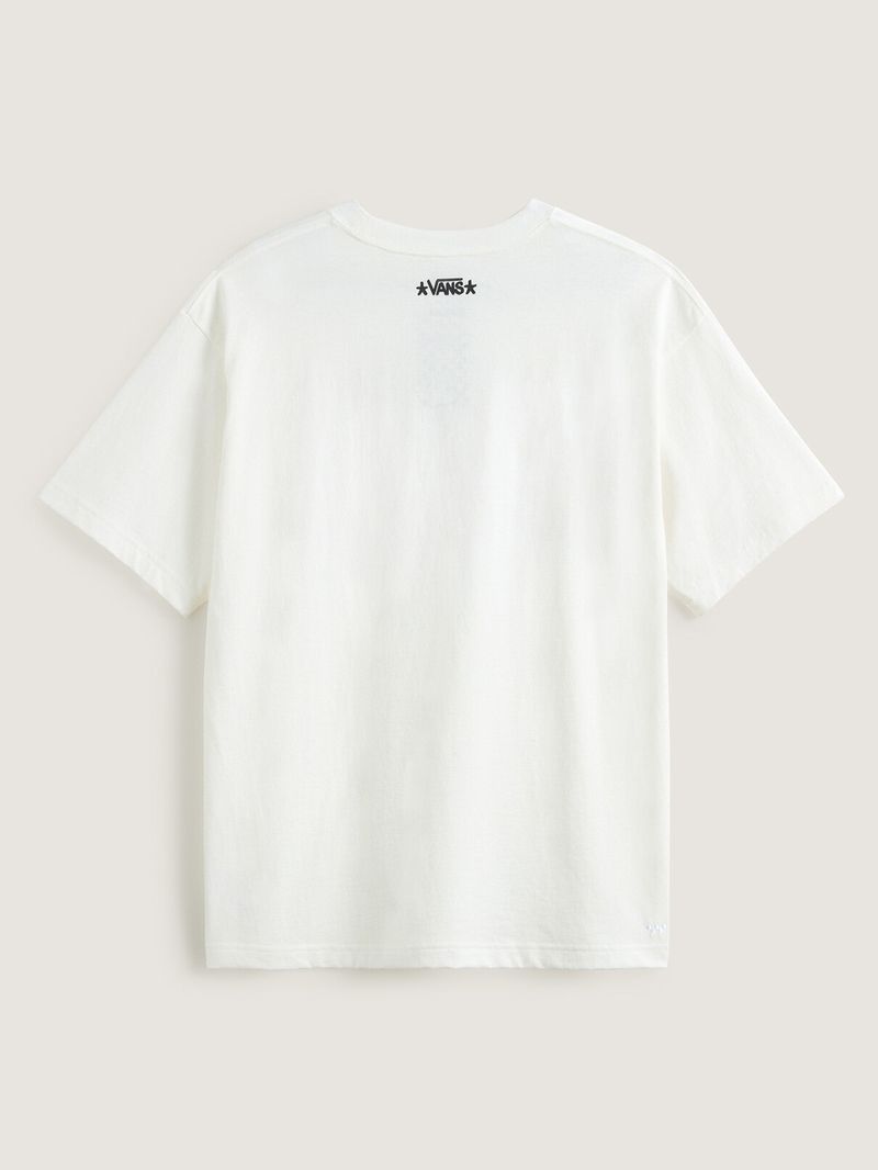 Polera M/C Hombre Skate Atiba Haze Blanco Vans