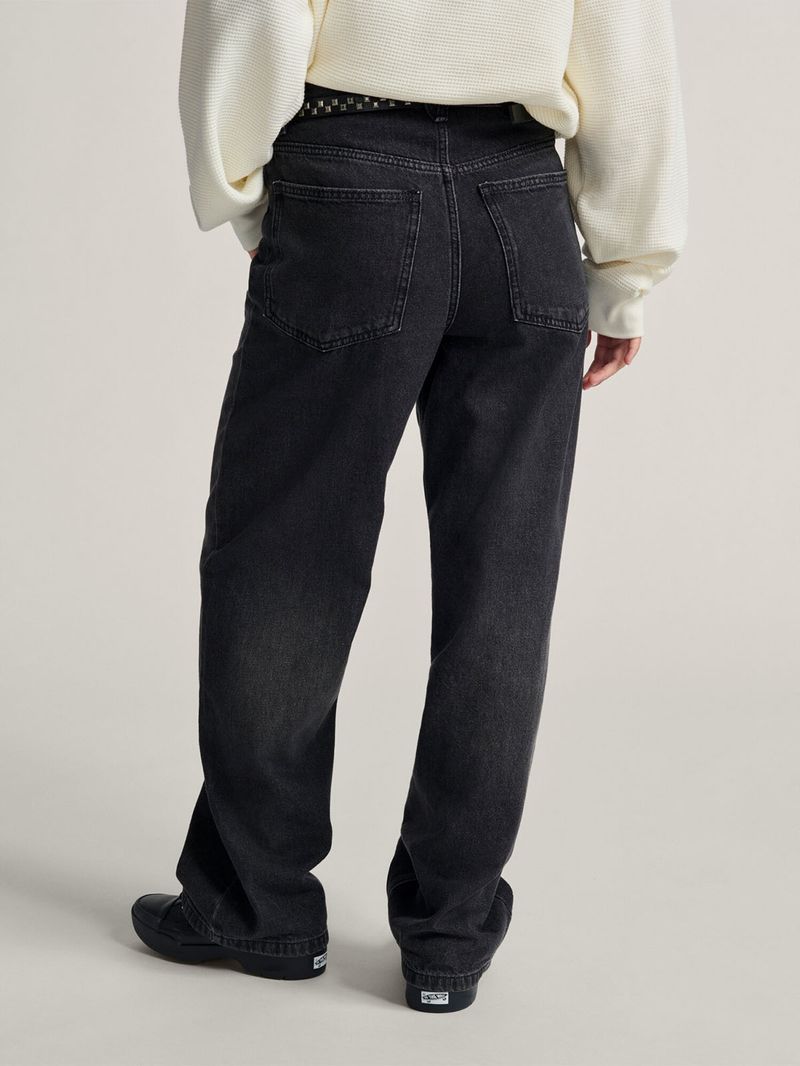 Pantalon Mujer Sirelle 5 Pocket Pud Negro Vans